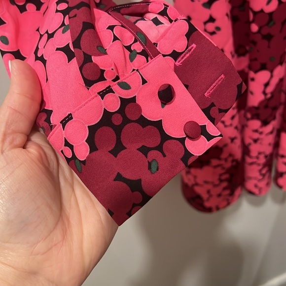 Kate Bubble Dot Smocked Dress Rhubarb Jam Dress‎ - Picture 7 of 9